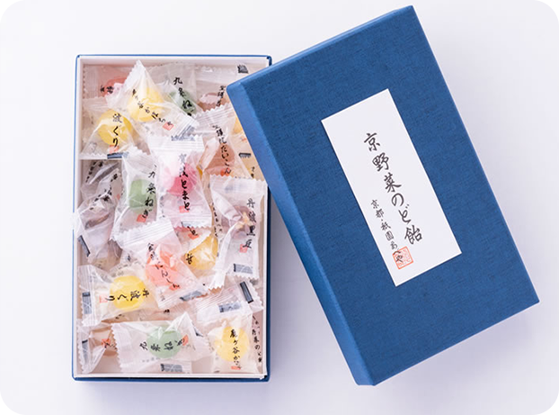 京野菜のど飴