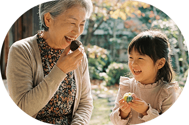 和菓子が好きな人イメージ写真