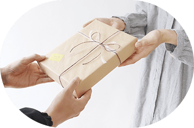 贈り物イメージ写真